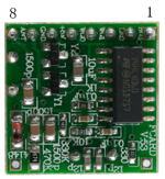 讀卡模塊的尺寸 讀卡模塊的尺寸