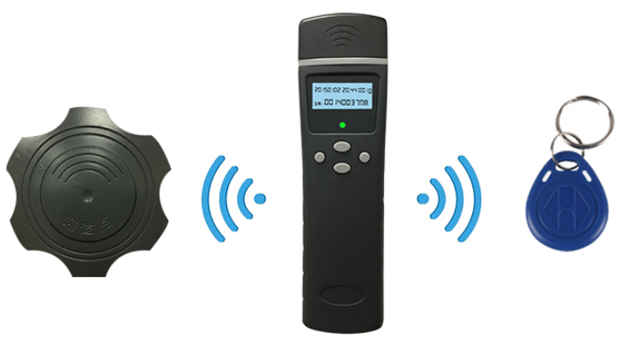 巡更機(jī)的RFID感應(yīng)讀卡 巡更機(jī)的RFID感應(yīng)讀卡