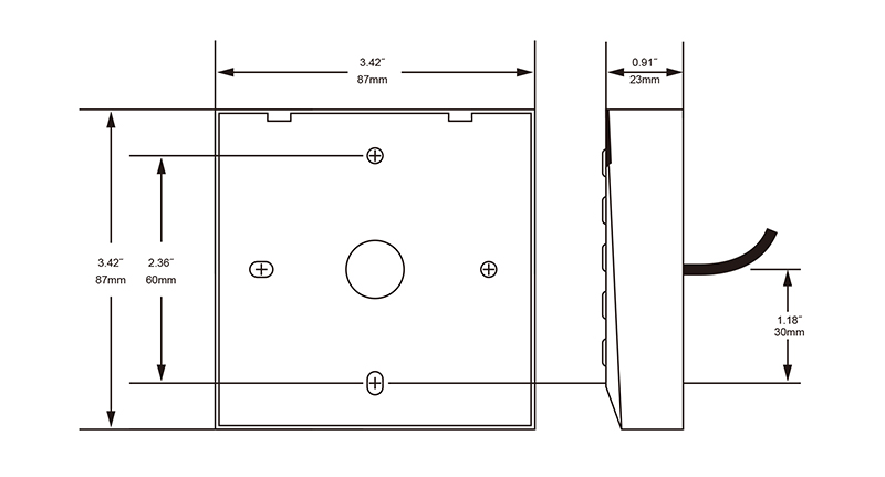 HID門禁讀卡器外觀 HID門禁讀卡器外觀
