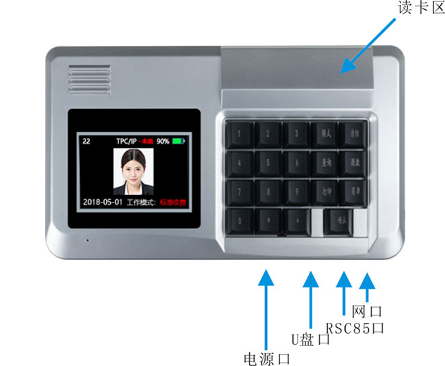 掛式消費(fèi)機(jī)的外觀 掛式消費(fèi)機(jī)的外觀