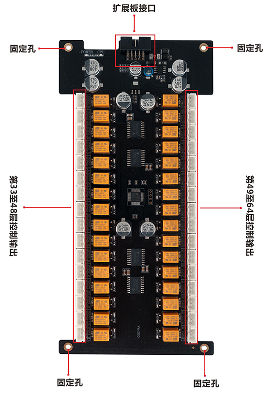 電梯門(mén)禁控制器擴(kuò)展板 電梯門(mén)禁擴(kuò)展板